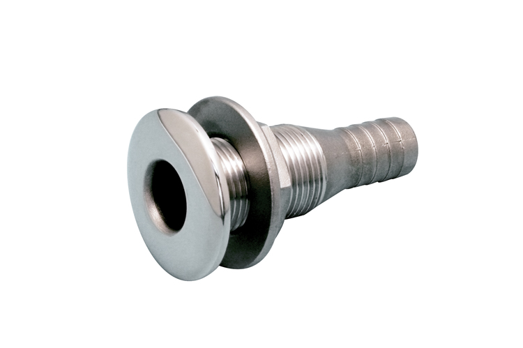 Stainless Steel Thru-Hull Hose Connect, S3815-0